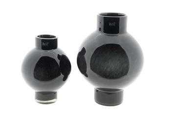 Vase Rondo black