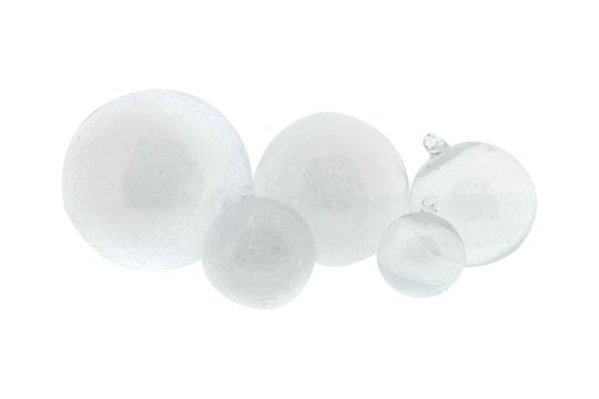 Deco ball clear bubbles