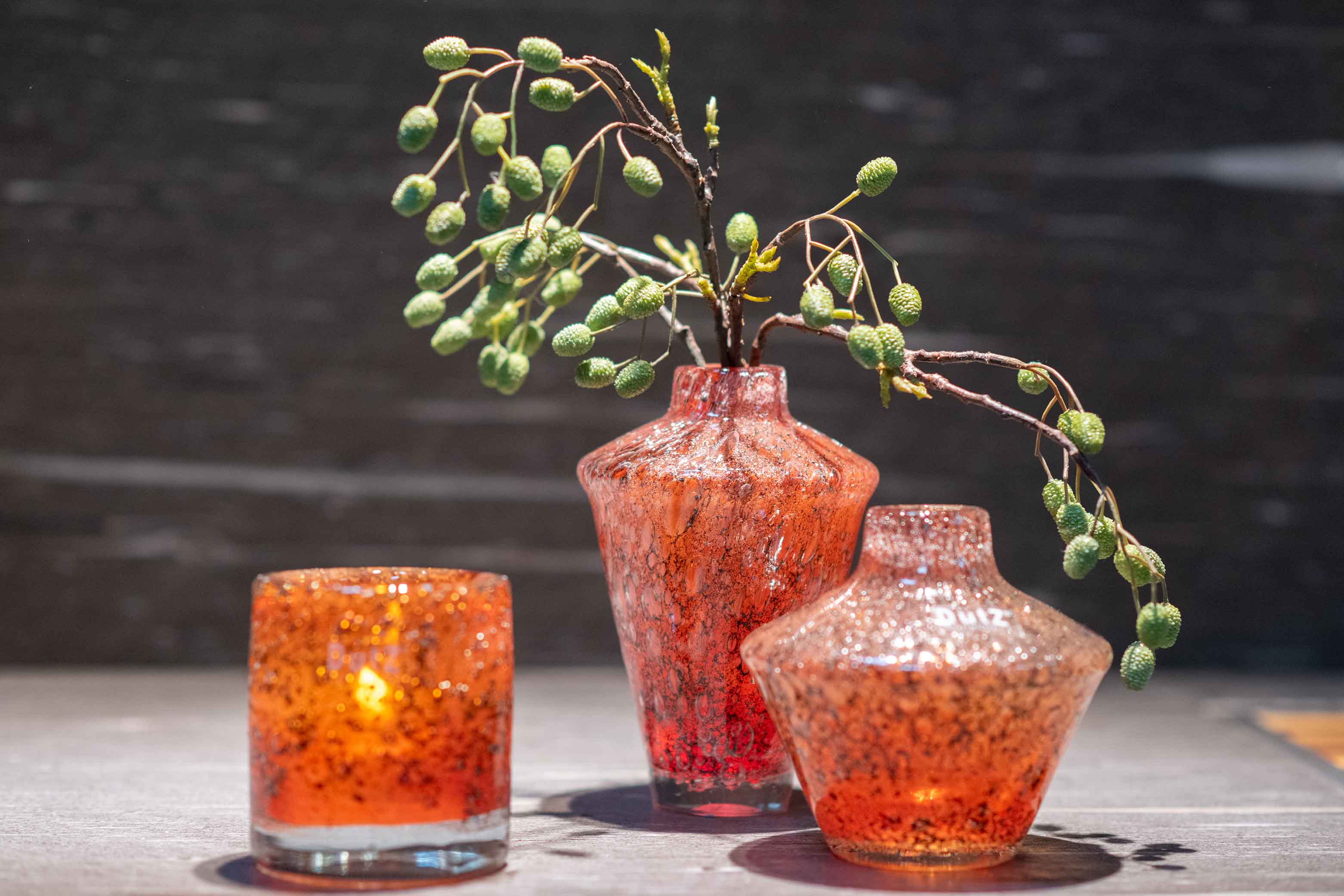 Vase gheata orange