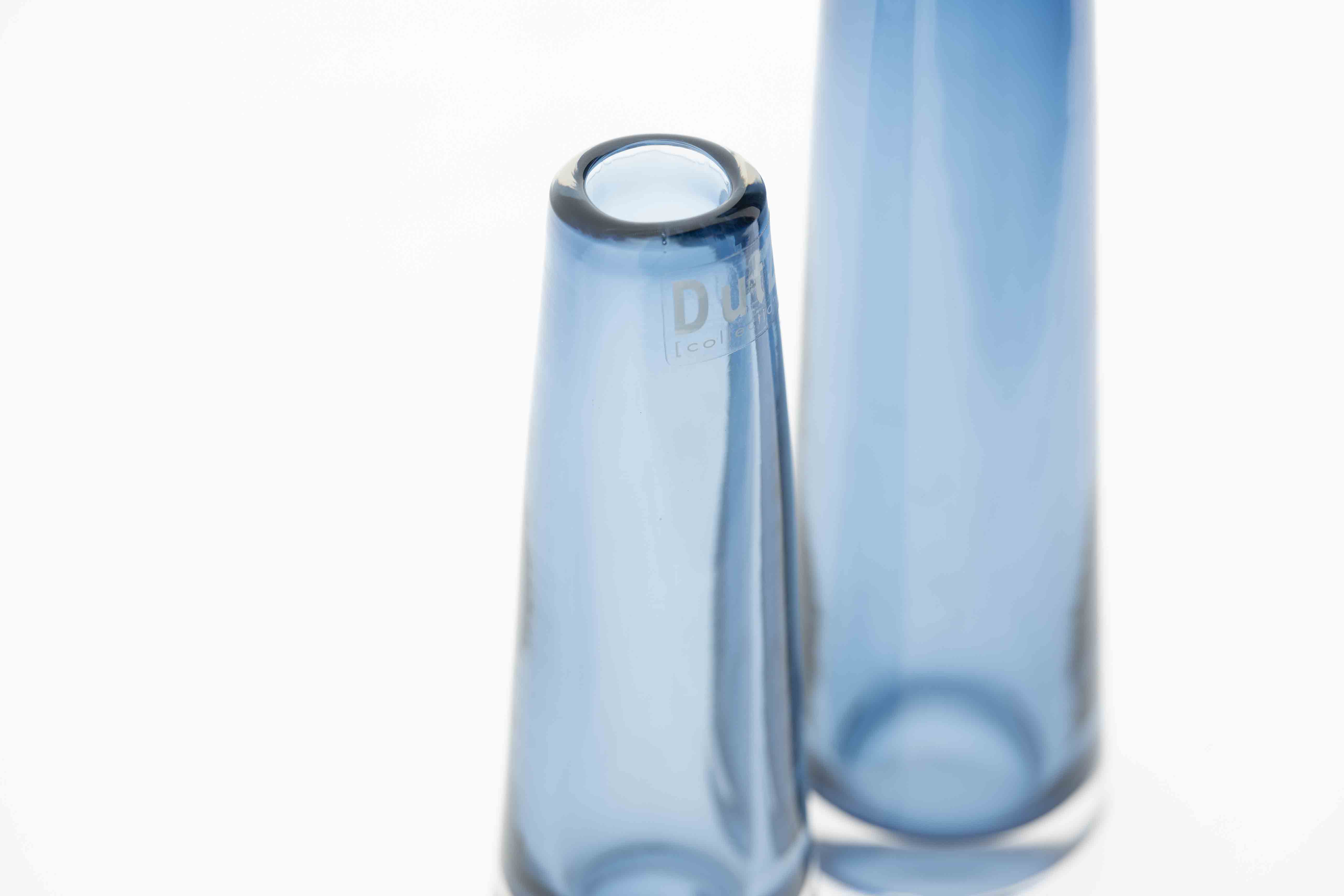 Vase Solifleur steelblue