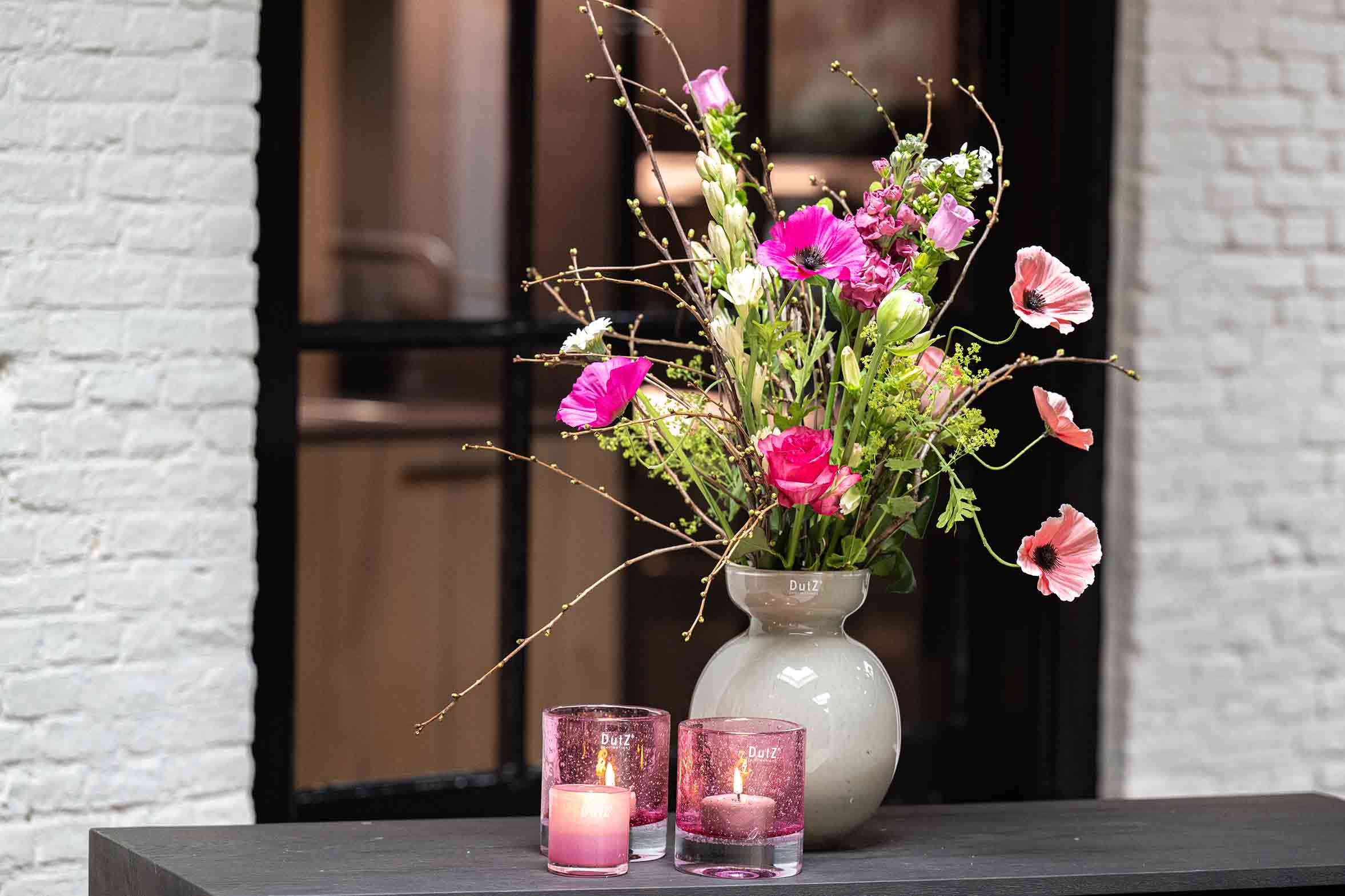 Vase Tsjutka taupe