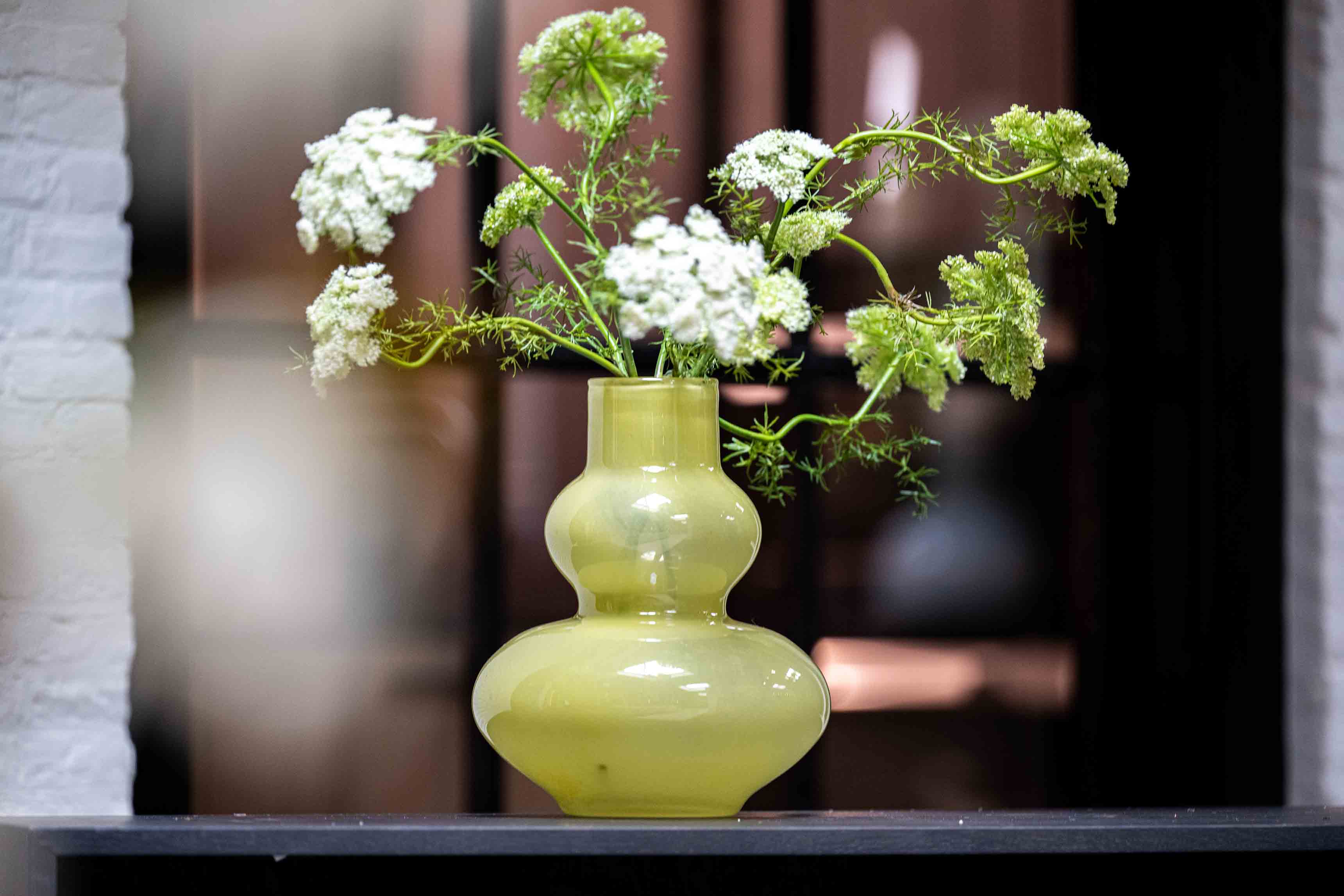 Vase Eldorado chartreuse