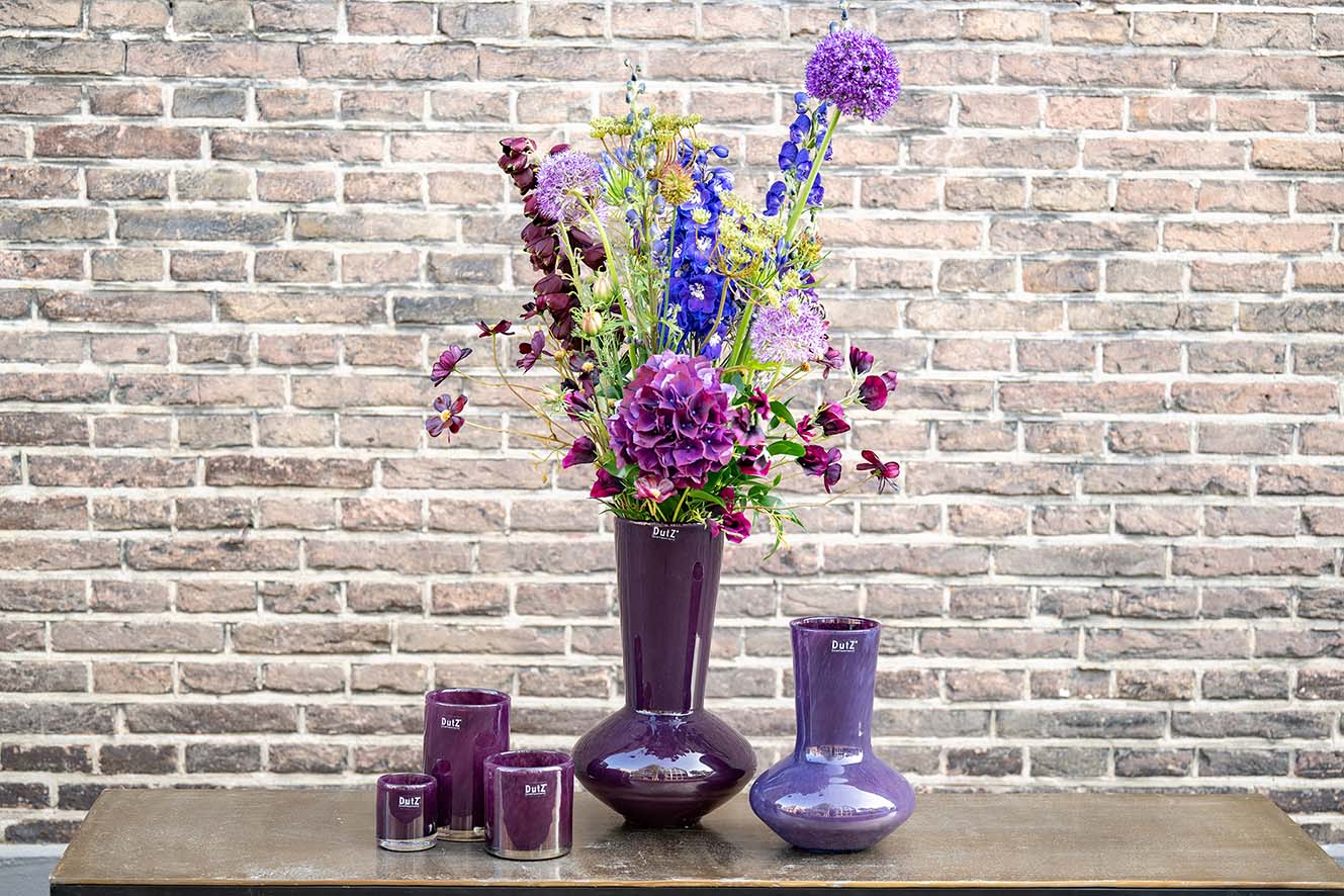 Vase Loflo plum