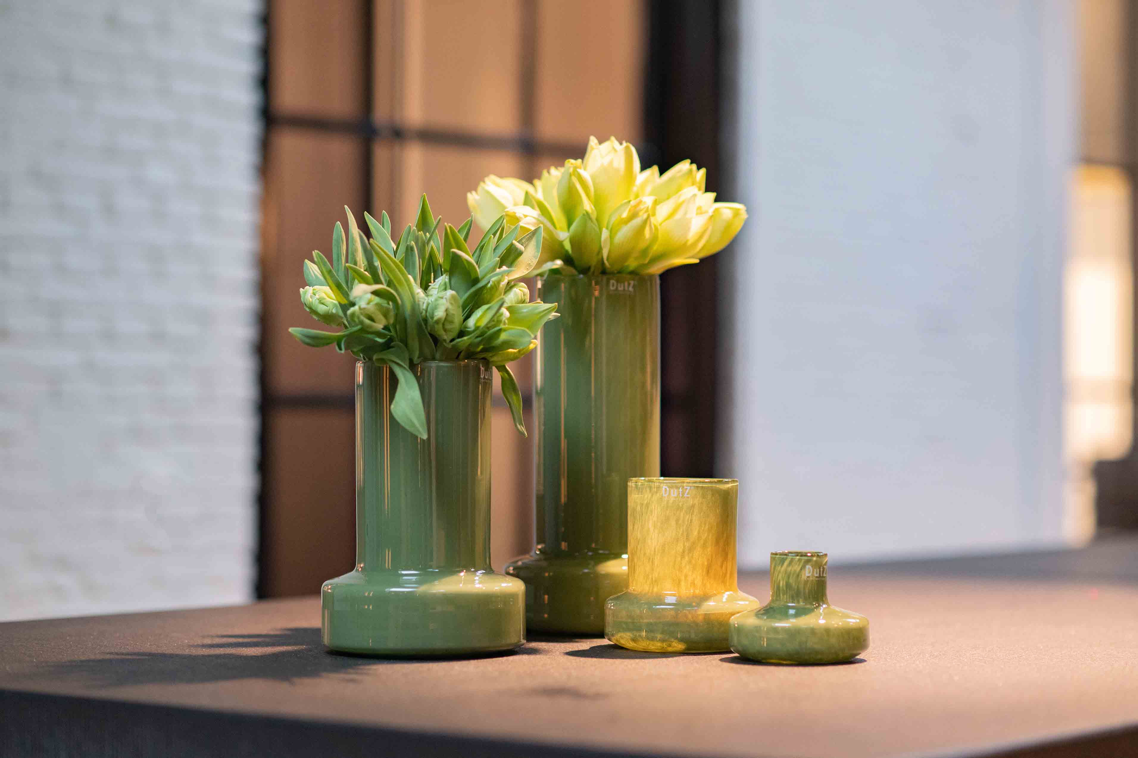 Vase Alexa olivegreen